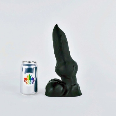 Topped Toys Kyon 110 Obsidian prémiové silikonové dildo 26,5 x 8,8 cm
