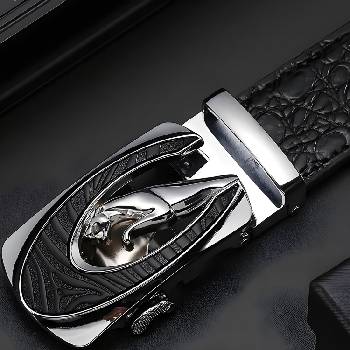 HARAHU Колан fi-8767 - Черен / Сребърен kp8767 (fi-8767)