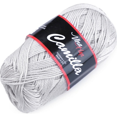 Bavlněná pletací příze Camilla 50 g Varianta: 30 (8230) šedá nejsvětlejší, Balení: 1 ks 45181/92104/206939