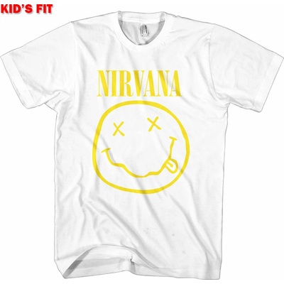 Nirvana Yellow Smiley biela
