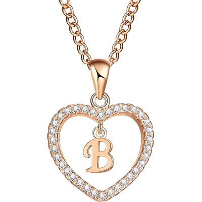 HARAHU Колие Писмо - b / Златна kp5185 (5185)