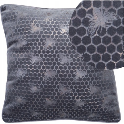 Eurofirany Velvet 20 strieborná 45 x 45 cm