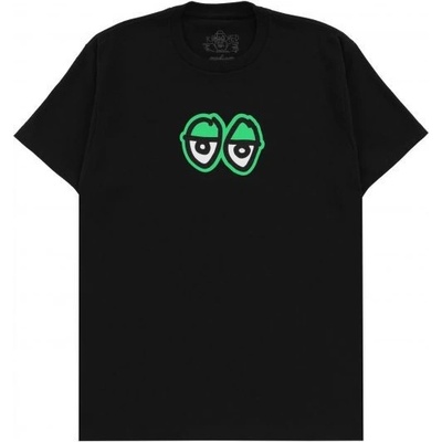 Pánské tričko Krooked Eyes black green
