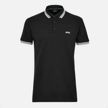 Boss Блуза с яка Boss Men's HBG Paddy Polo Shirt with Contrast Tipping - BlackGld005