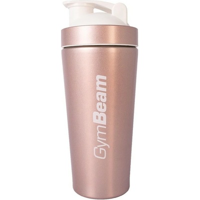 GymBeam Steel Shaker Rose Gold 750 ml