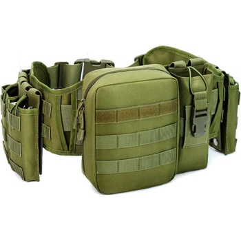 Зелена мъжка чанта - колан