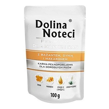 Dolina Noteci PREMIUM за малки породи с фазан, тиква и макарони 100 г