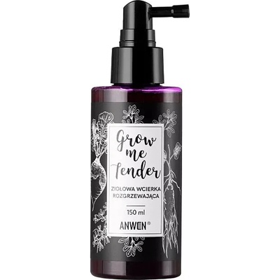 Anwen Grow Me Tender Bylinné rozehřívající vlasové tonikum 150 ml