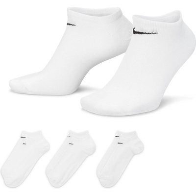 Nike Мъжки чорапи Nike 3 Pack No Show Socks Mens - White