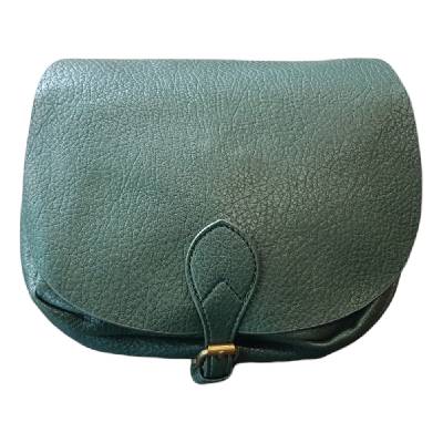 Kabelka crossbody Flora&Co s přezkou zelená F 8041 VERT