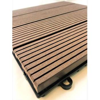 ДЕКИНГ ПЛОЧКА WPC GARDEN 30x30см КАФЕ (FR-DT08137)