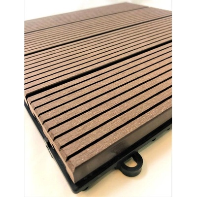 ДЕКИНГ ПЛОЧКА WPC GARDEN 30x30см КАФЕ (FR-DT08137)