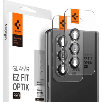 Spigen Протектор за Камерата на Samsung Z Fold 5, Spigen EZ Fit Optik Pro Glass tR 2бр. , Черен (AGL06524)