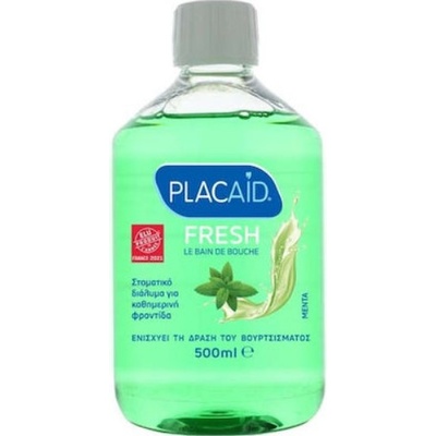 Placaid Ежедневна вода за уста Fresh, с вкус на мента, 500 ml