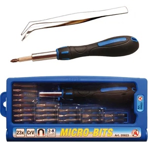 BGS technic Комплект микро битове с пинсета, 23 бр. ; bgs technic, 20823