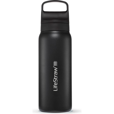 LifeStraw Бутилка с филтър LifeStraw Go Stainless Steel Water bottle - Nordic Noir - размер 1 l (533-1384-1012)