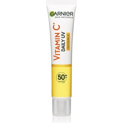Garnier Skin Naturals Vitamin C Invisible озаряващ флуид SPF 50+ 40ml