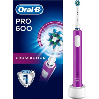 Oral-B Pro 600 CrossAction pink