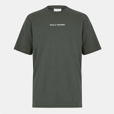 Daily Paper Тениска Daily Paper Men's Short Sleeve Crew Neck T-Shirt - Chrimera Green