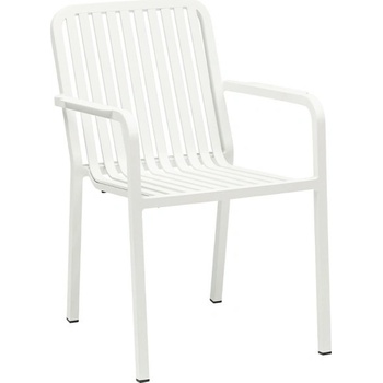 MXR záhradná stolička Purio biela