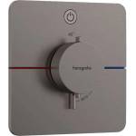 Hansgrohe ShowerSelect Comfort - Термостатичен смесител за вграждане, матиран черен хром 15581340 (15581340)