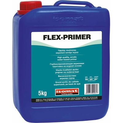 ISOMAT FLEX PRIMER Akrylátový základný náter na vodnej báze - penetrácia, biela, 1 kg