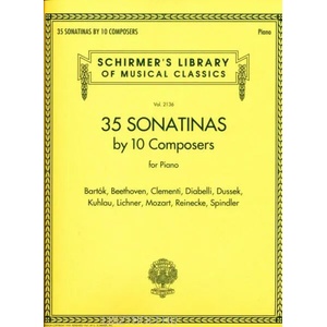 35 Sonatinas By 10 Composers For Piano | Hal Leonard Publishing Corporation (ISBN: 9781540012692)