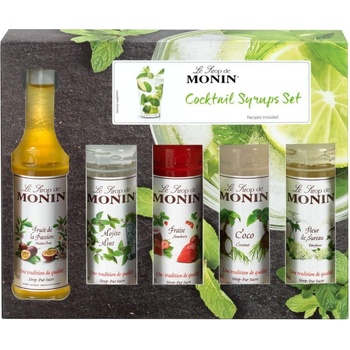 Monin Sada sirupov Cocktail Set 5 x 50 ml