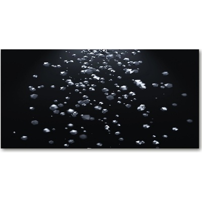 Foto obraz sklenený horizontálny abstrakcie 3D 100x50 cm