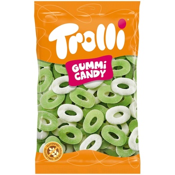 Trolli Пържени кисело-ябълкови кръгчета Trolli 1 кг
