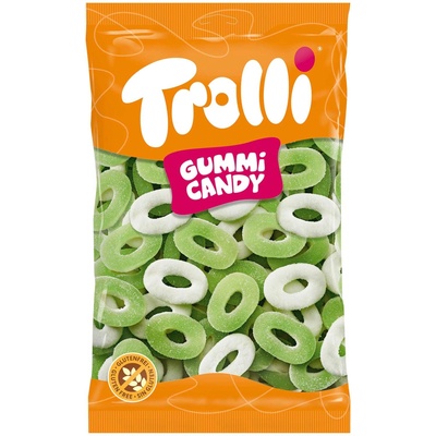 Trolli Пържени кисело-ябълкови кръгчета Trolli 1 кг