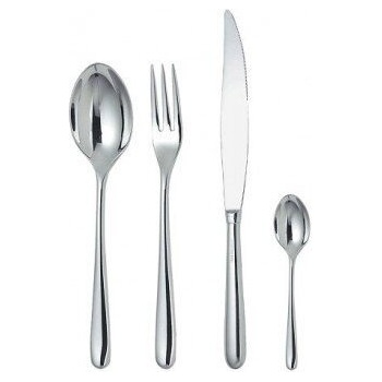 Alessi Комплект прибори за хранене Caccia моноблок 24 части (lcd01s24m)