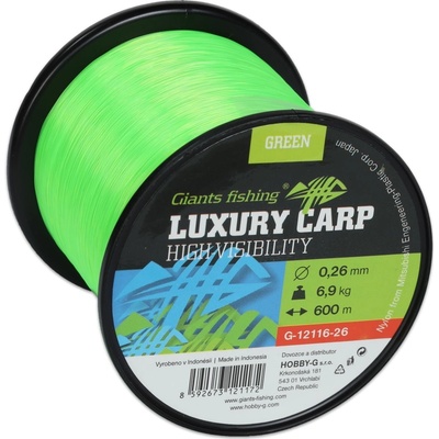 Giants Fishing Luxury Carp High Visibility Green 1600 m 0,28 mm 7,9 kg