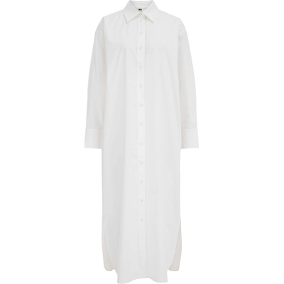 WE Fashion Рокля тип риза бяло, размер XL