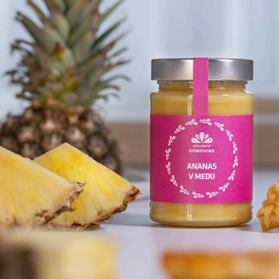 Včelařství Domovina Ananas v medu 380 g