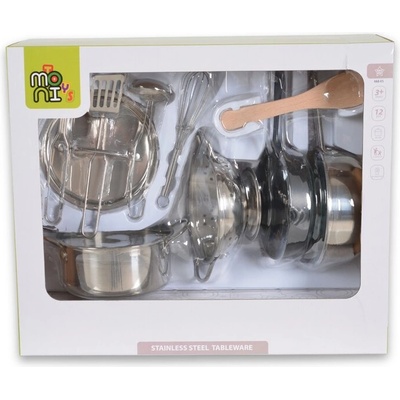 Moni Toys Детски метални прибори за игра 12части Lux E5