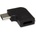 Valueline Преходник Value 12.99. 2996, от USB C(м) към USB C(ж), ъглов, черен (12.99.2996)