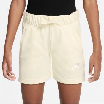 Nike Детски къси панталони Nike Sportswear Club Big Kids' (Girls') French Terry Shorts - Coconut Milk