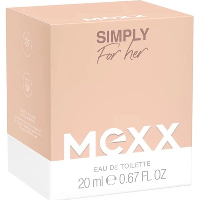 Mexx Simply toaletná voda dámska 20 ml
