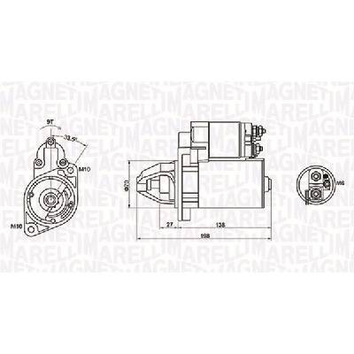 Startér MAGNETI MARELLI 063721283010