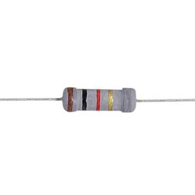 3k3 rezistor 2W metaloxid, pouzdro 0414, 5%, 300ppm, 500V