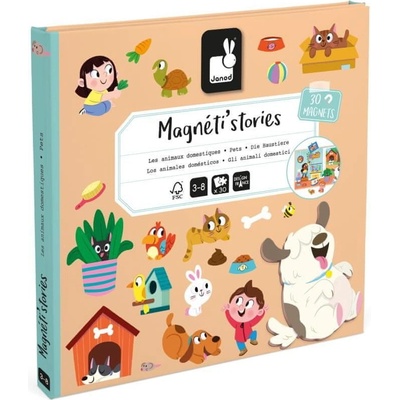 Janod Domáci miláčikovia Magnetistories