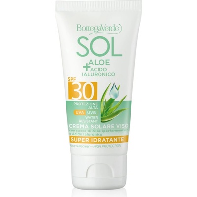 Sol Aloe слънцезащитен крем за лице с алое вера SPF 30 50ml