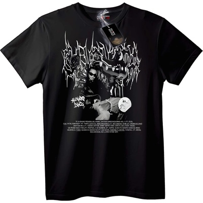 NOONEBRAND Тениска Urban с пушка - 5XL, Black