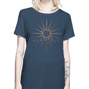 Chris Cornell Higher Truth Navy Blue L Дамски Риза (CCTS01LN03)