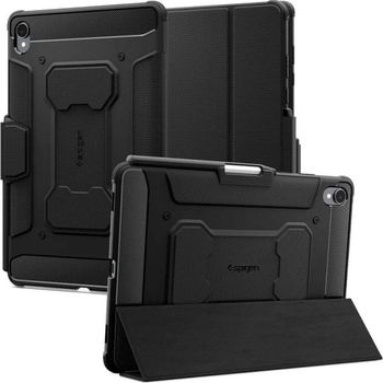 Spigen Противоударен Калъф за Samsung Tab S11, Spigen Rugged Armor Pro Case, Черен (ACS10149)