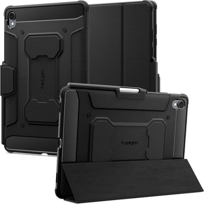 Spigen Противоударен Калъф за Samsung Tab S11, Spigen Rugged Armor Pro Case, Черен (ACS10149)