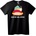NOONEBRAND Тениска Целуни ме, мръсник! - 2XL, Black