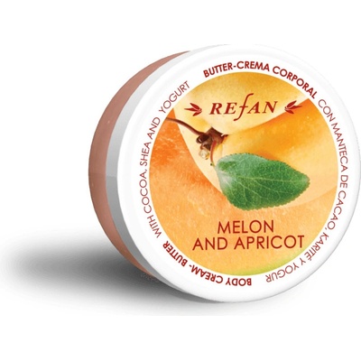 Refan tělový máslo Meloun a Meruňka 200 ml