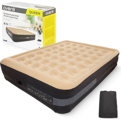 avenli Queen High Raised - 203 x 157 x 47 cm s pumpou